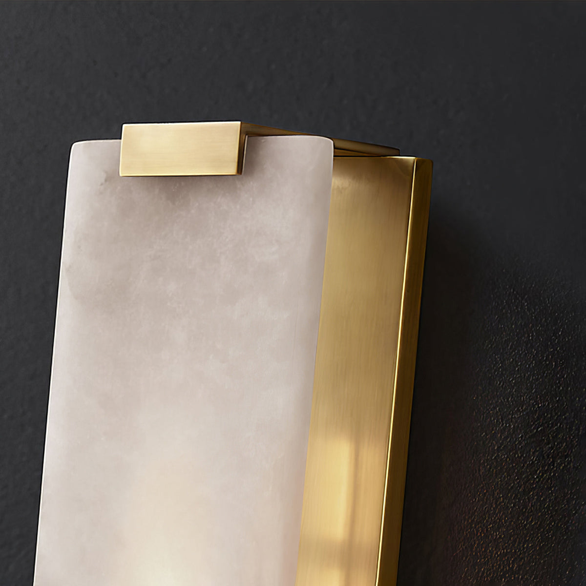 Velen wandlamp met Albasten Panel Glow