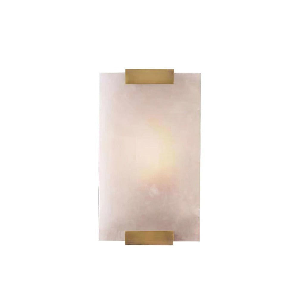 Velen wandlamp met Albasten Panel Glow