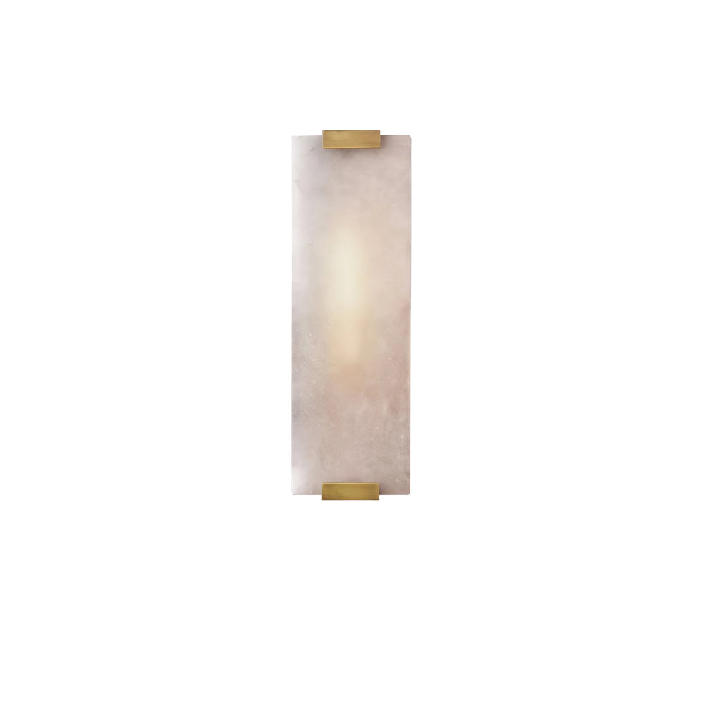 Velen wandlamp met Albasten Panel Glow
