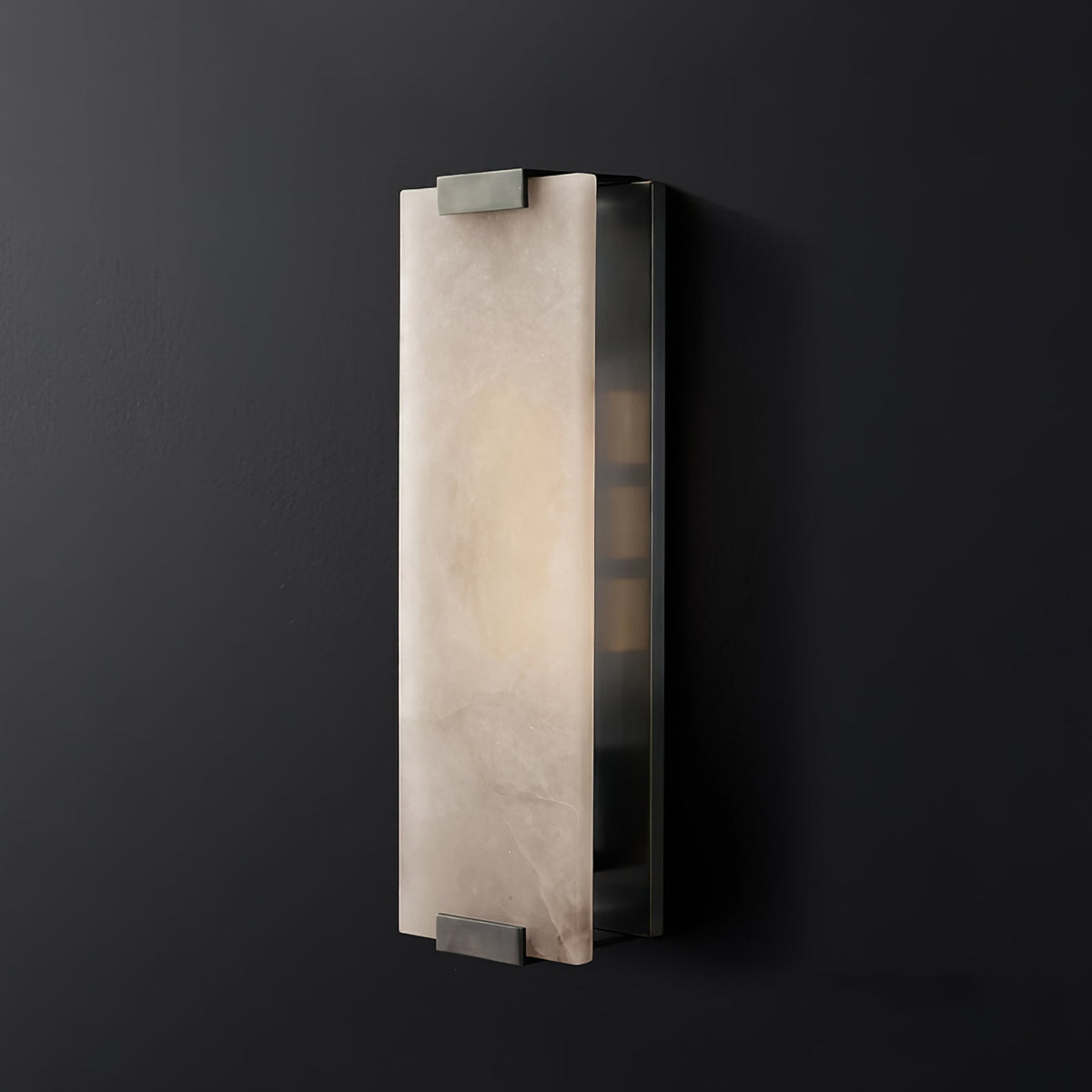 Velen wandlamp met Albasten Panel Glow