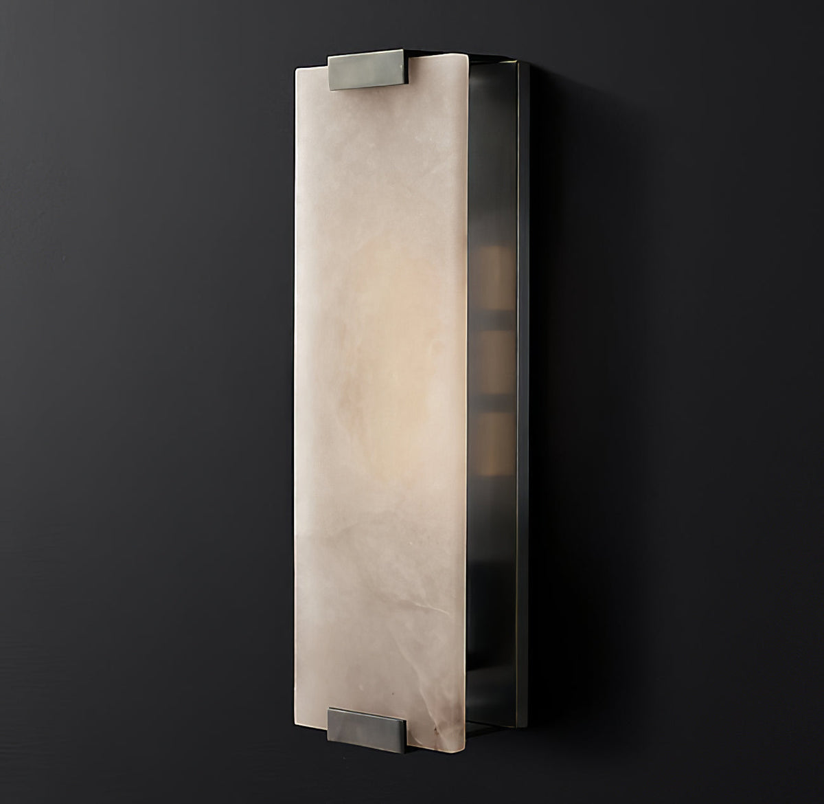Velen wandlamp met Albasten Panel Glow