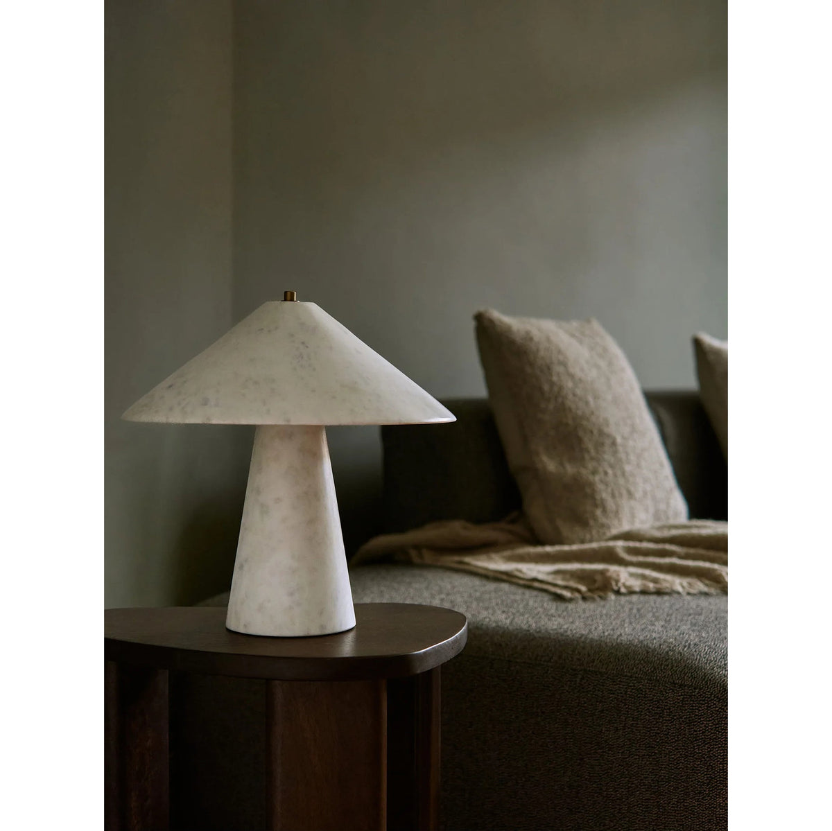Satin tafellamp