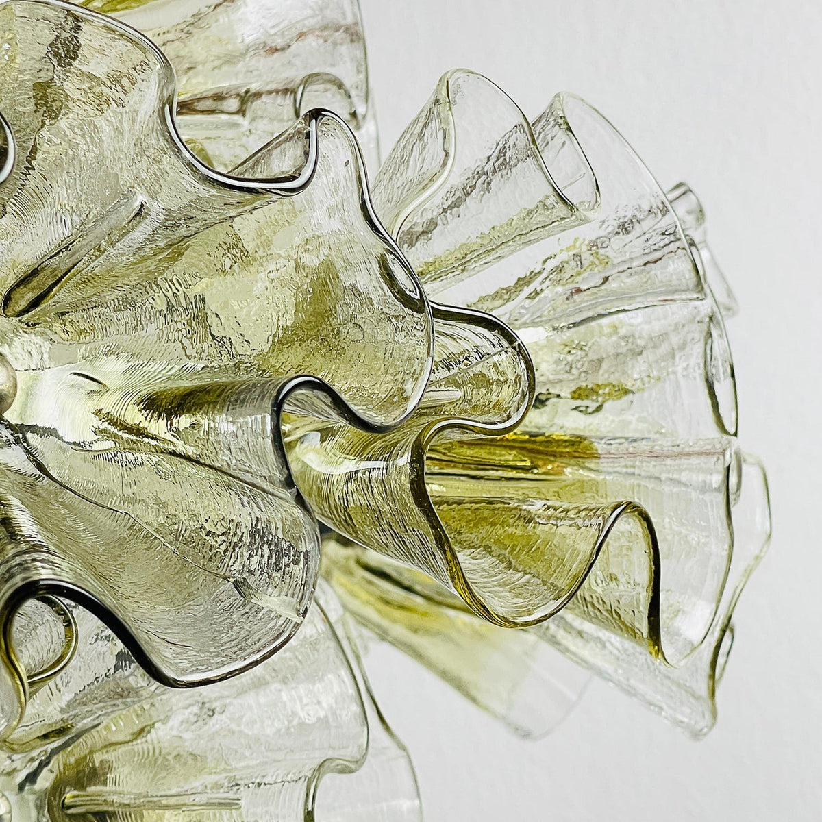 Celaira Petal glas Kroonluchter met bloemblaadjes