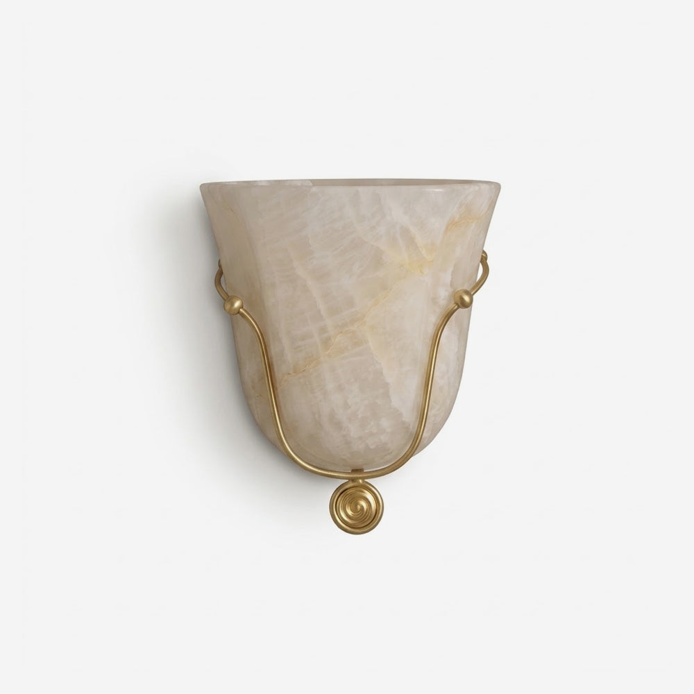 Perrincombe Albasten wandlamp