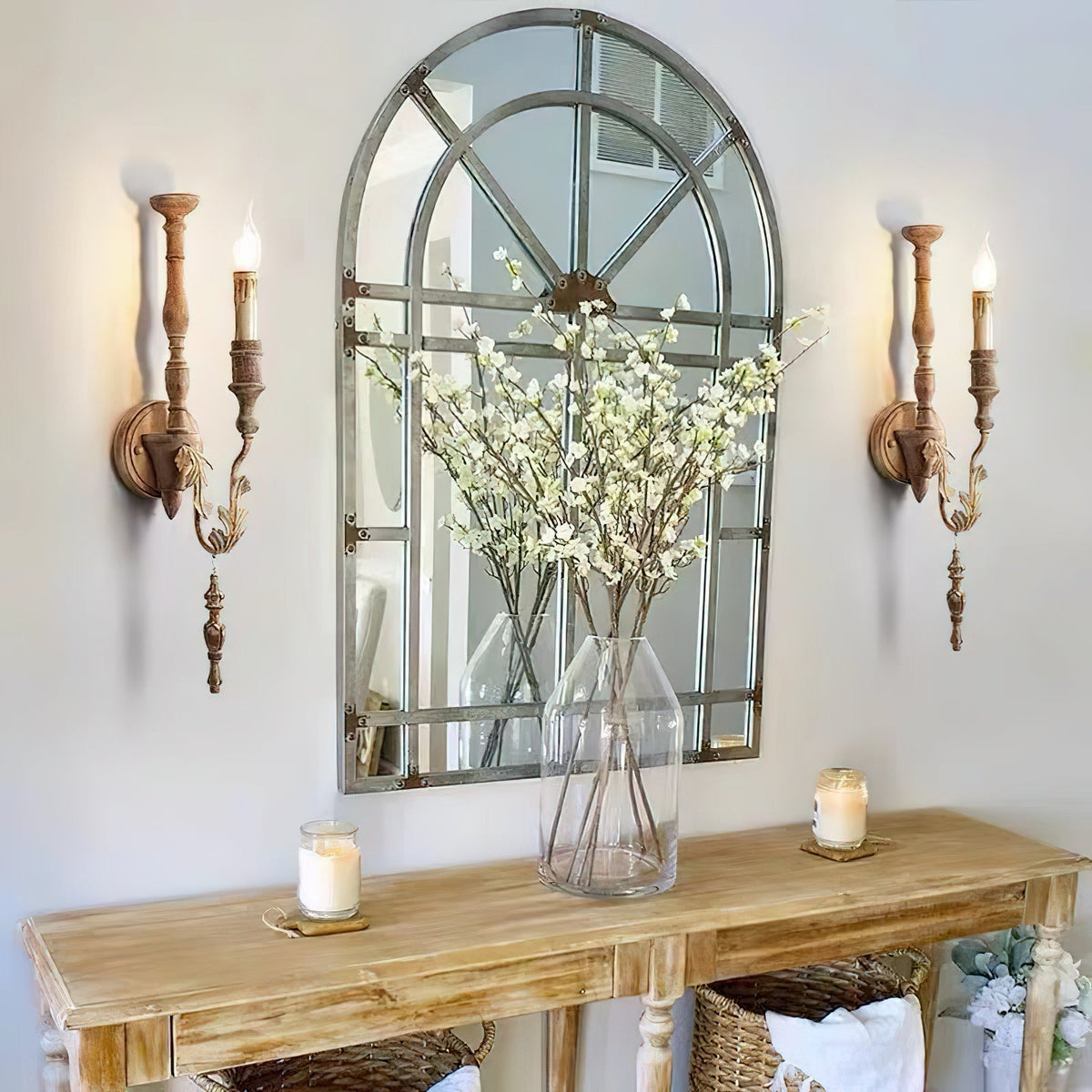 Teriaielle wandlamp