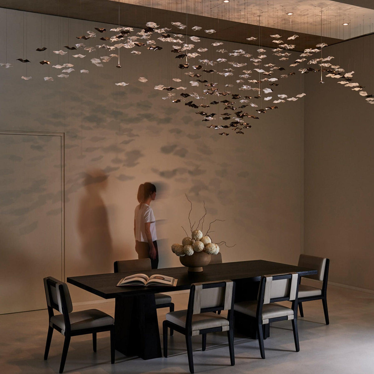 Velaise luxe Tidal Art glas hanglamp