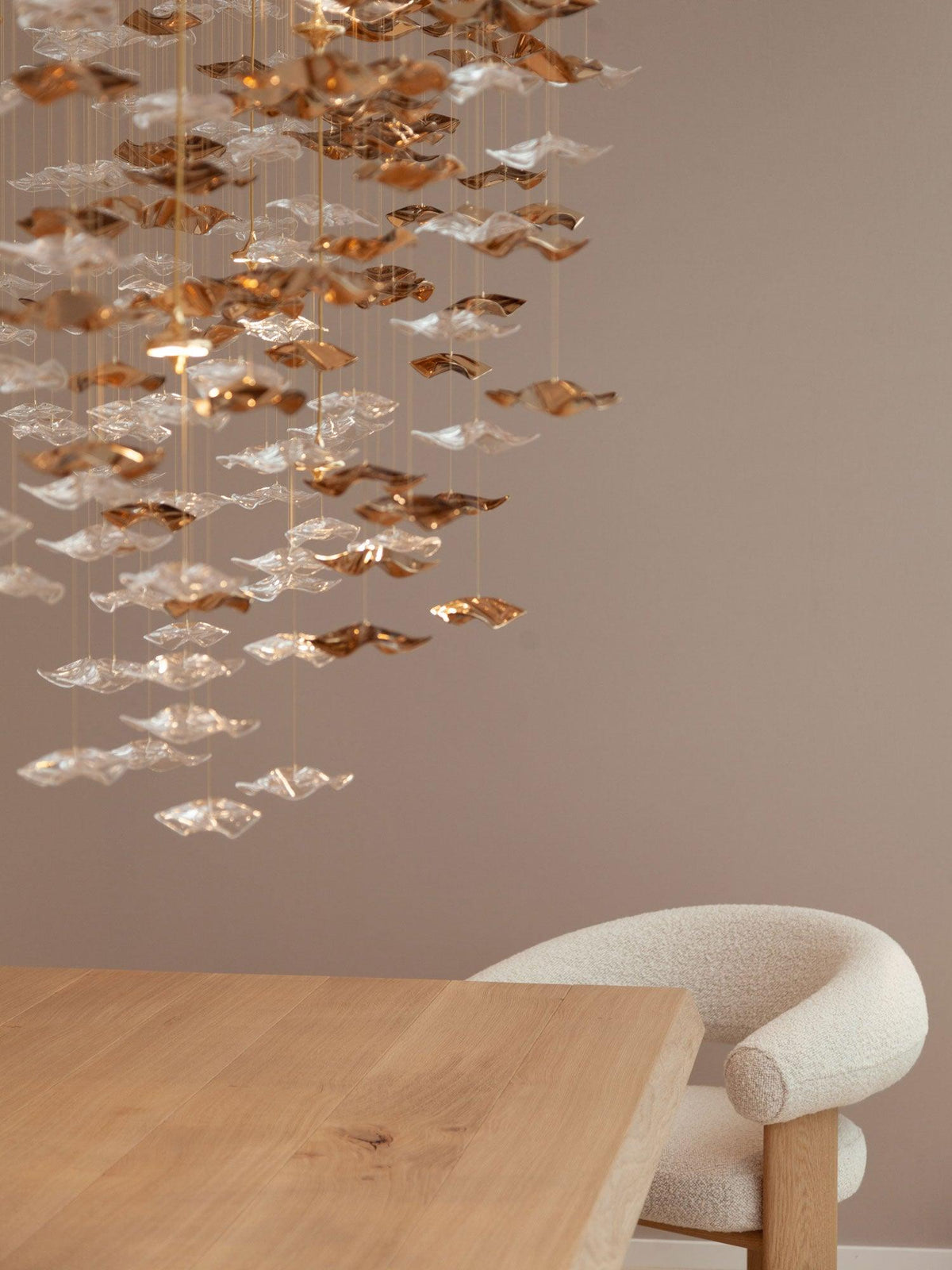 Velaise luxe Tidal Art glas hanglamp