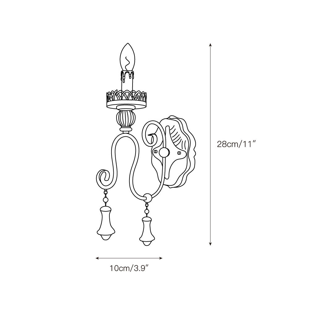 Viraiiella wandlamp