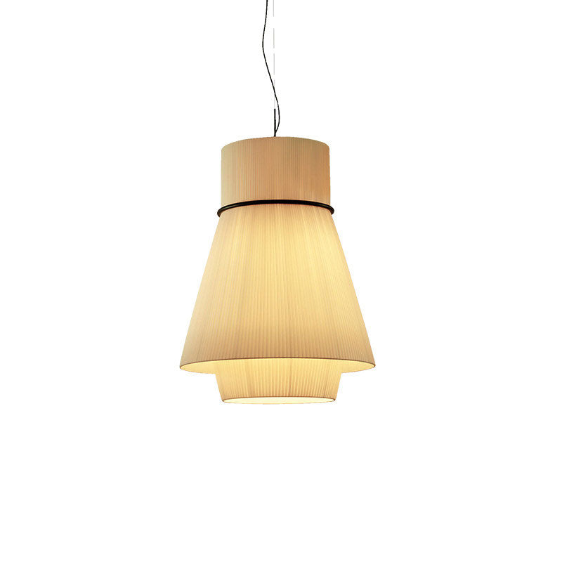 Kestford Hanglamp met geplooide stof