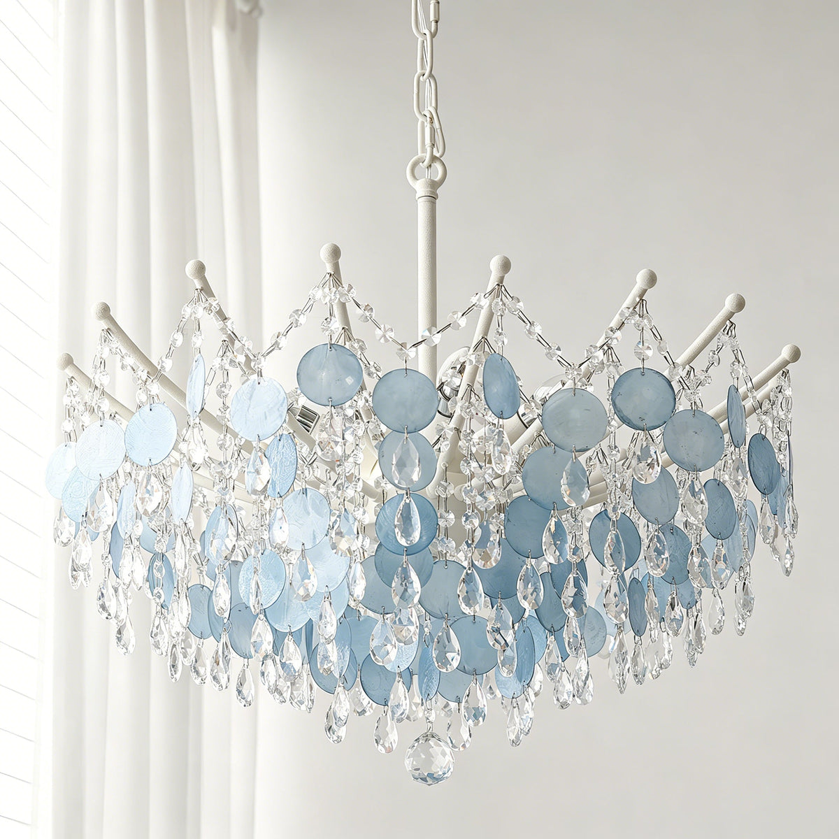 Avenorira Capiz Bead Kroonluchter