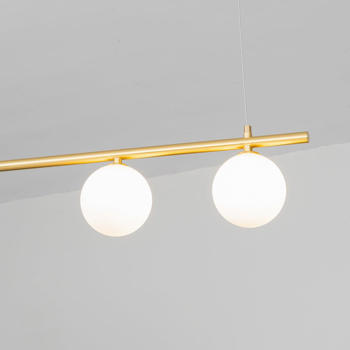 Estix hanglamp messing minimalistisch lineair