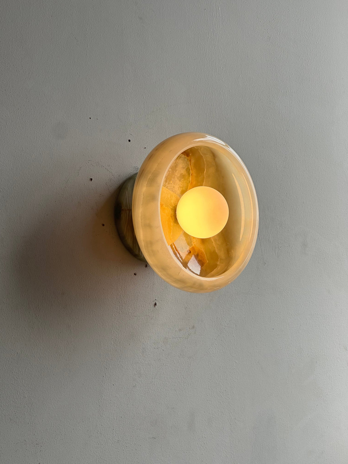 Agal wandlamp