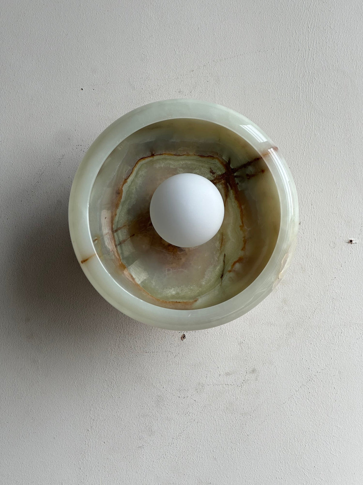 Agal wandlamp