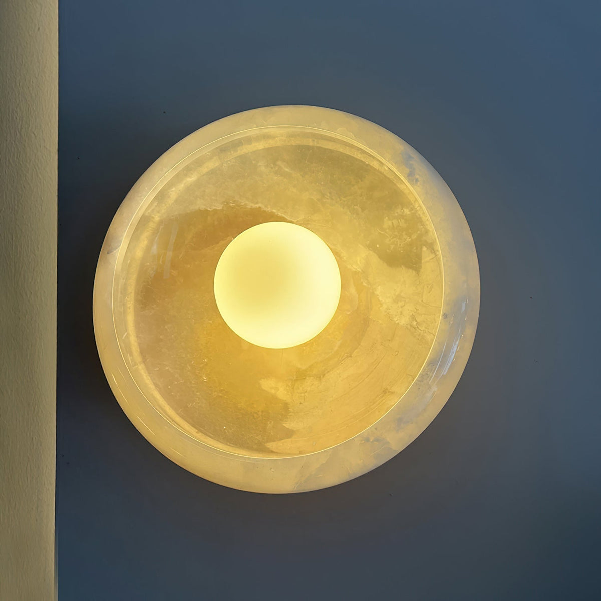 Onvix Natuurlijk Onyx wandlamp