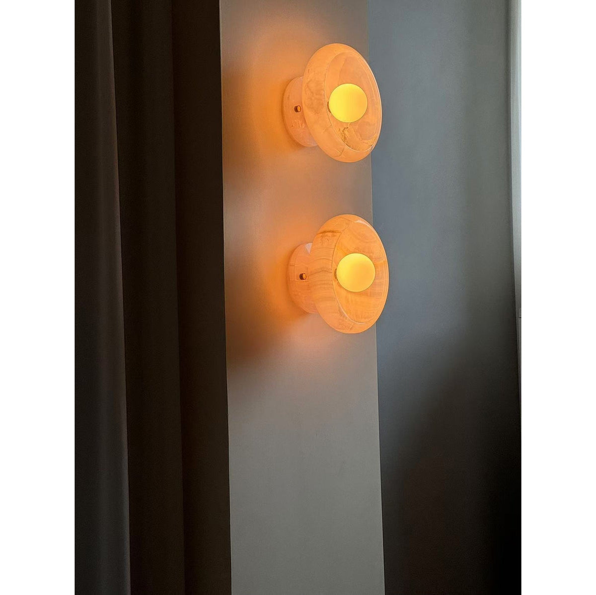 Agal wandlamp