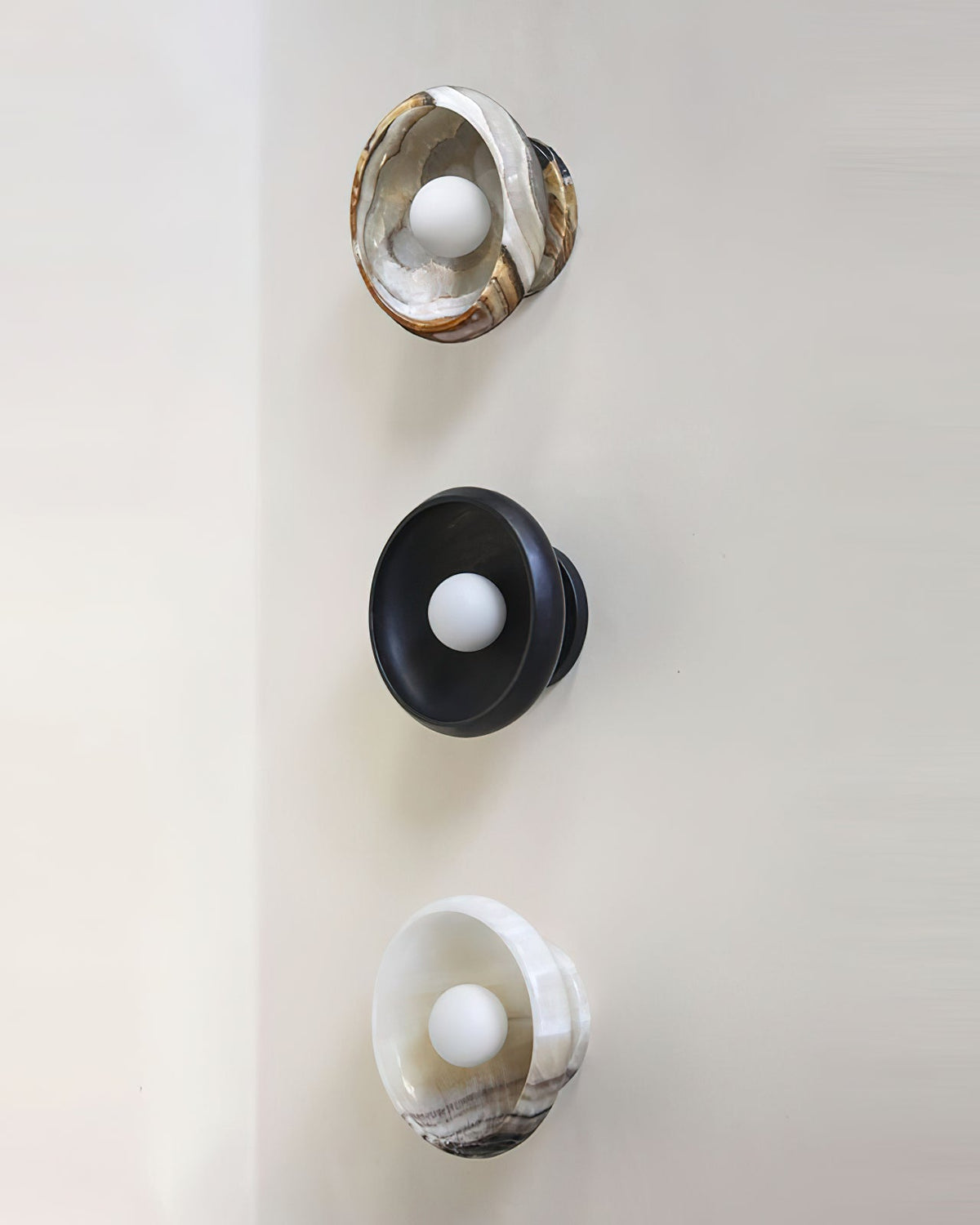 Onvix Natuurlijk Onyx wandlamp