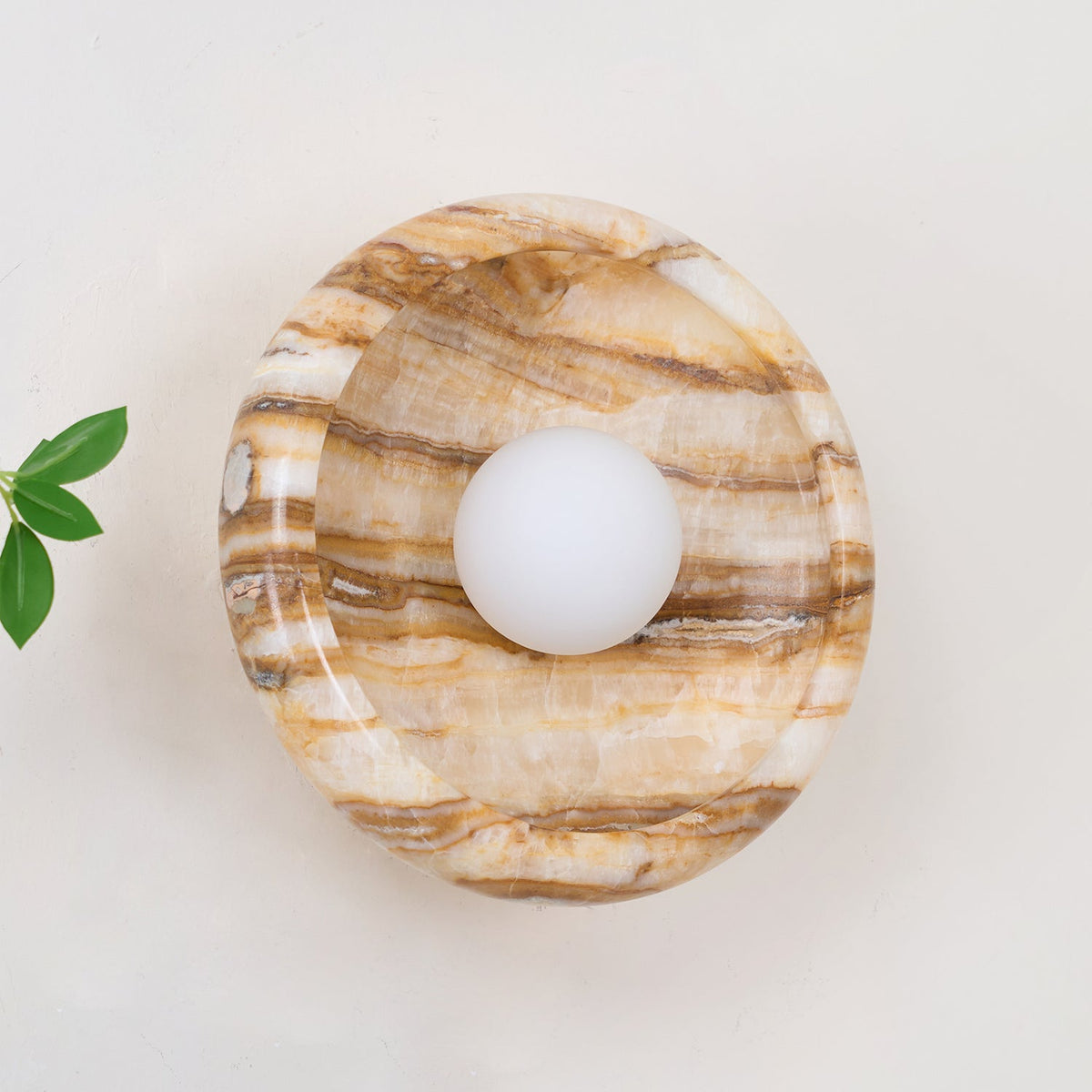 Onvix Natuurlijk Onyx wandlamp