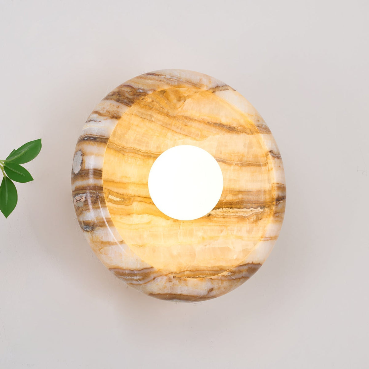Onvix Natuurlijk Onyx wandlamp
