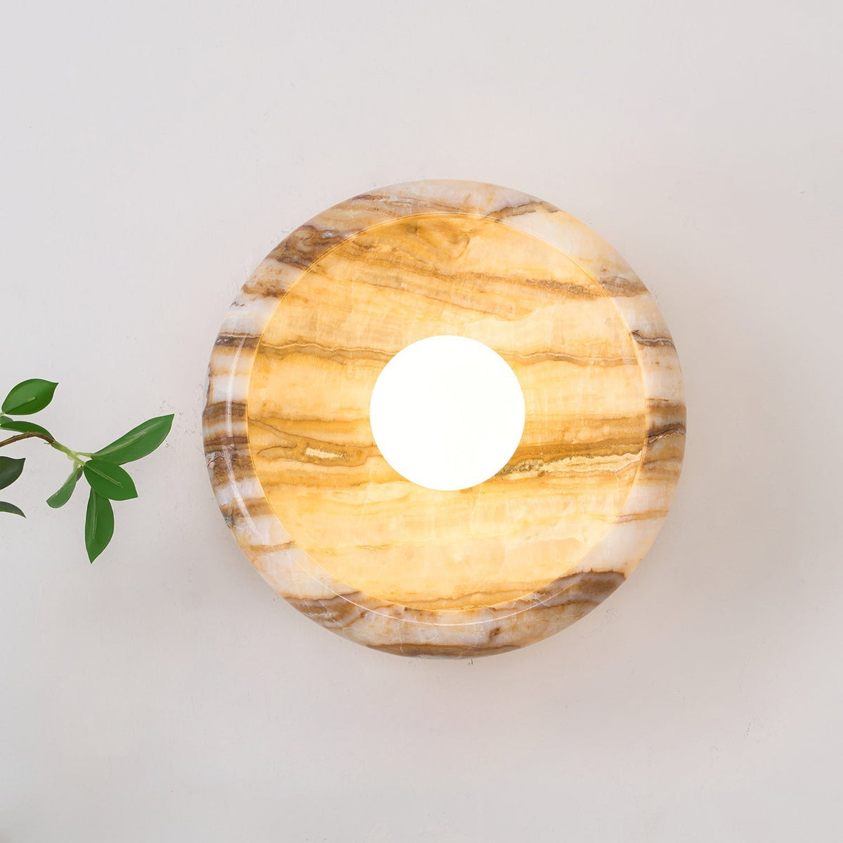 Onvix Natuurlijk Onyx wandlamp