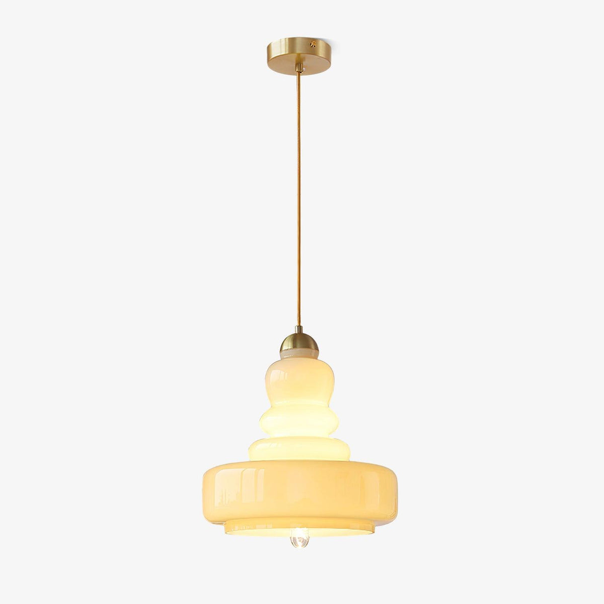 Eiraenne hanglamp Schoolhouse-glaslagen voor woonkamer