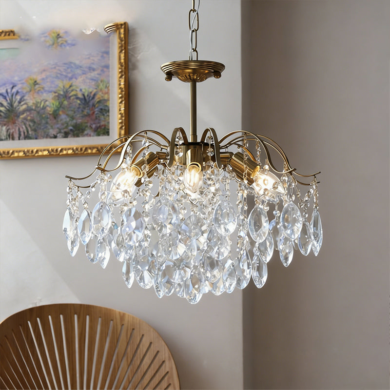 Aurelith kristallen kroonluchter