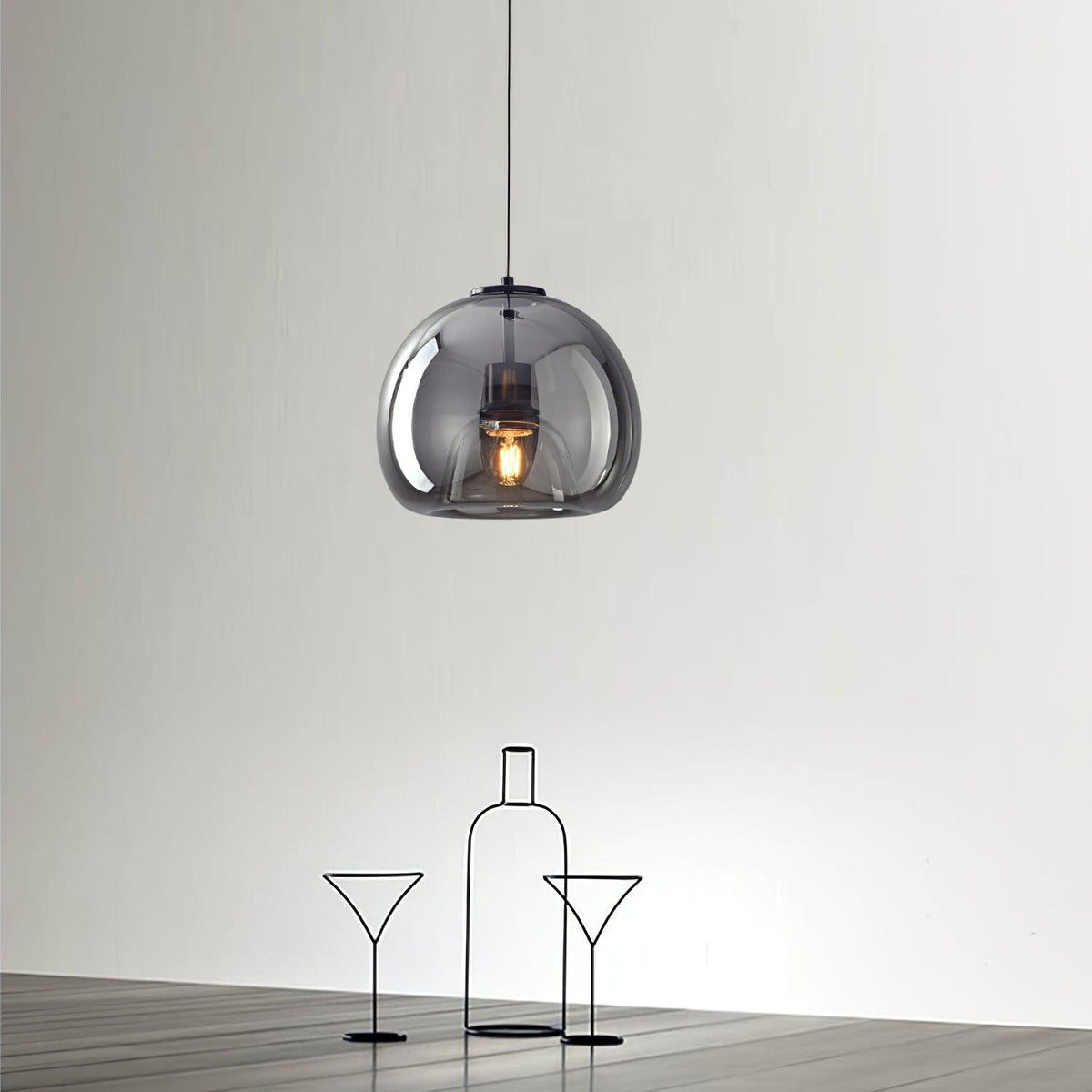 Avola glas hanglamp