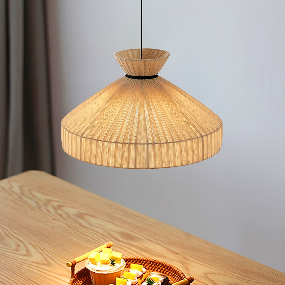 Cusoren elegantie Tide hanglamp van jute