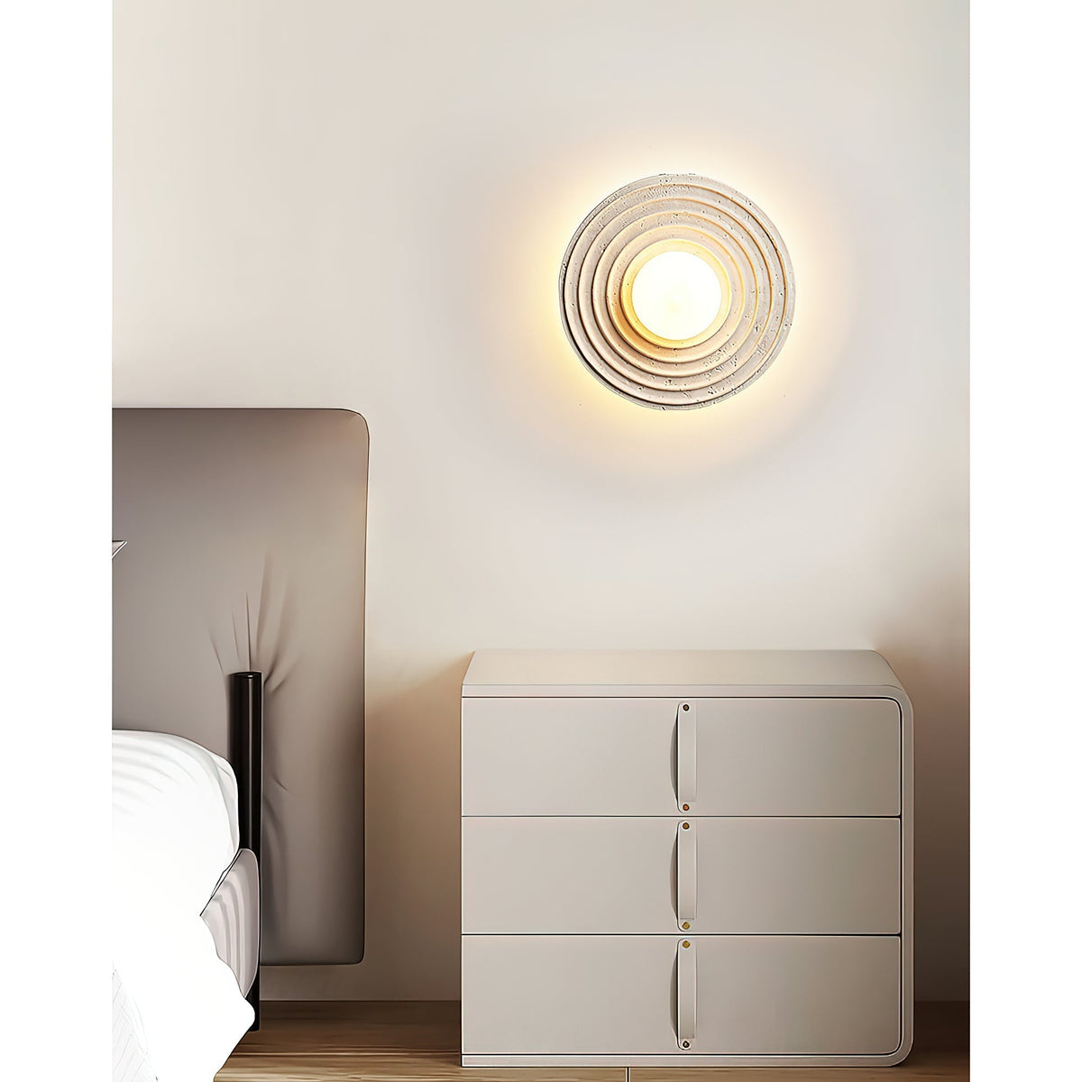 Sereriella travertin wandlamp