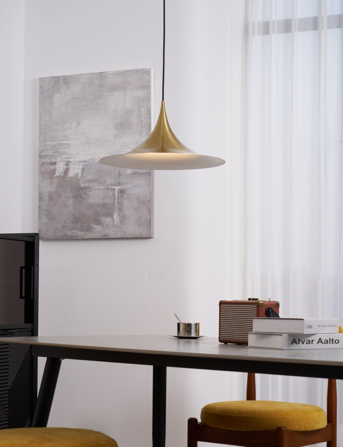 Valerira hanglamp van staal