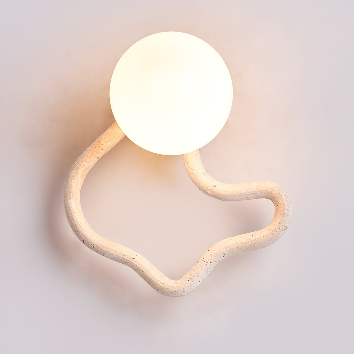Cindor travertin wandlamp