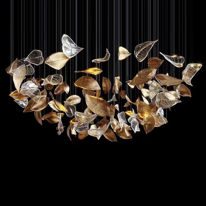 Darien Iridescent Leaf hanglamp