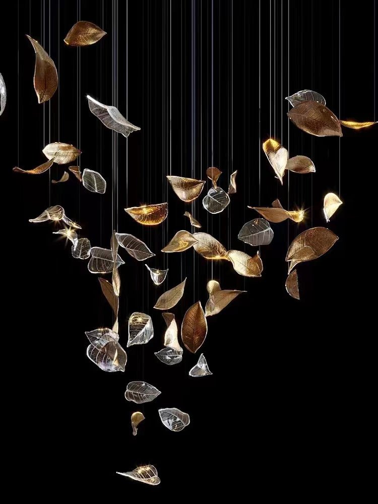 Darien Iridescent Leaf hanglamp