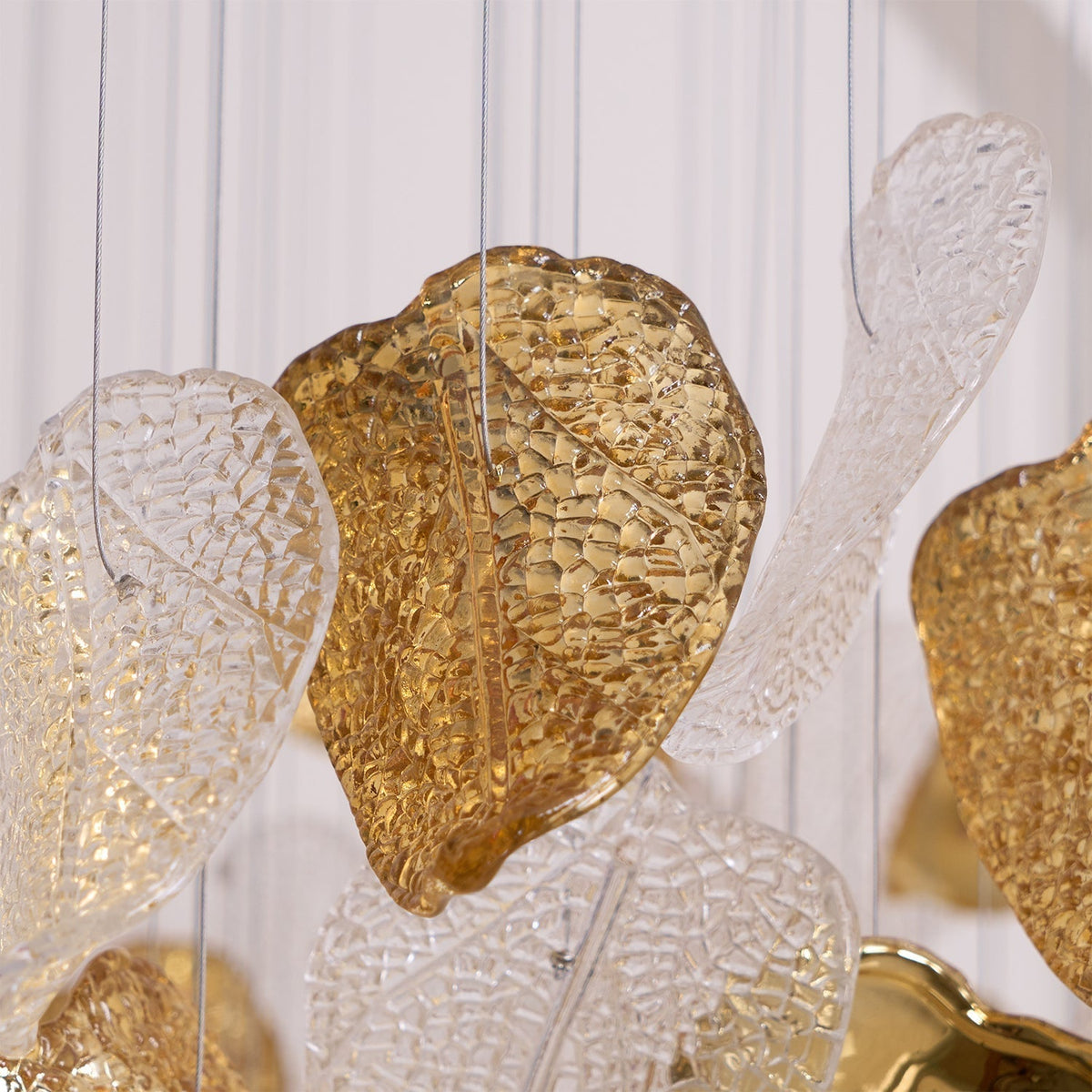 Darien Iridescent Leaf hanglamp
