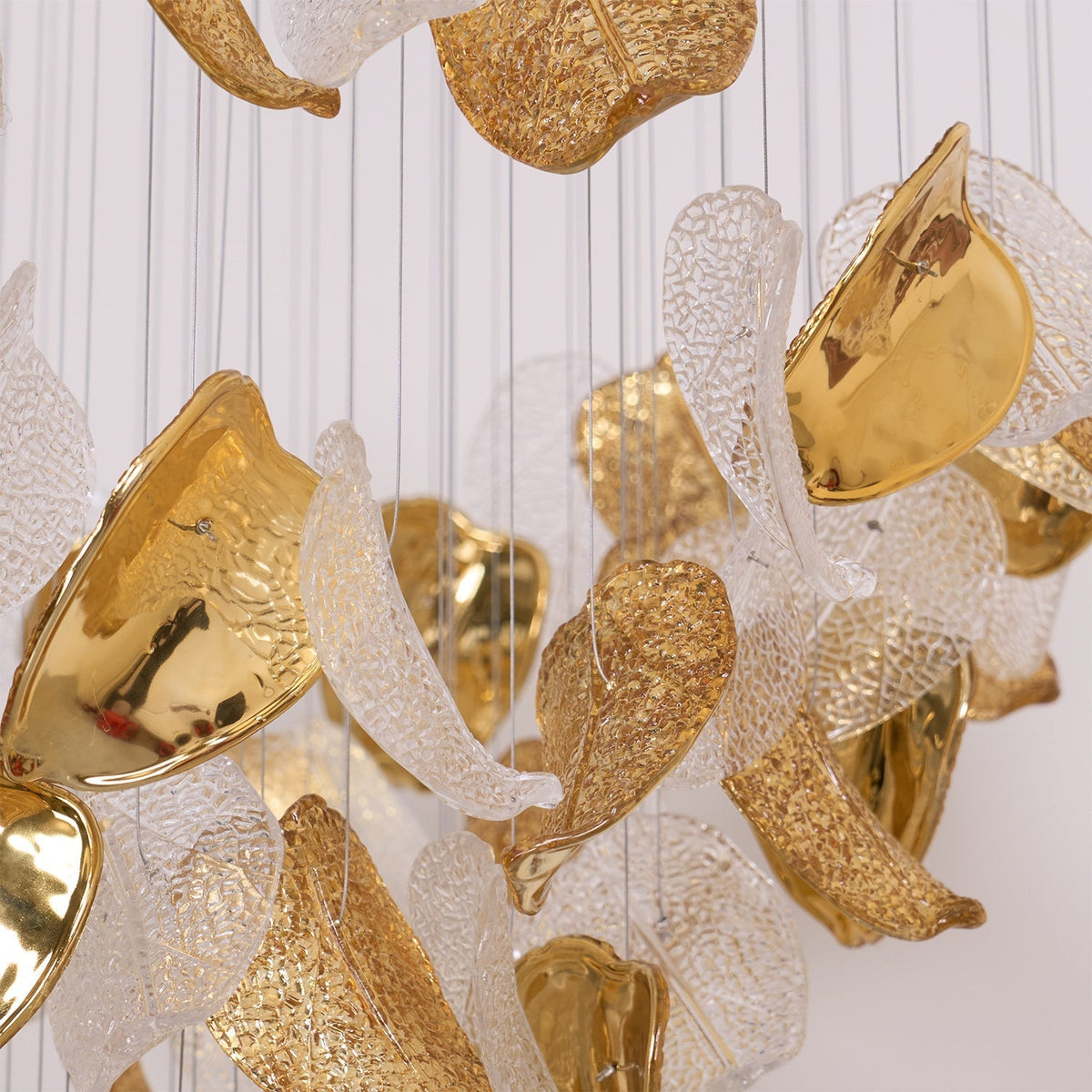 Darien Iridescent Leaf hanglamp