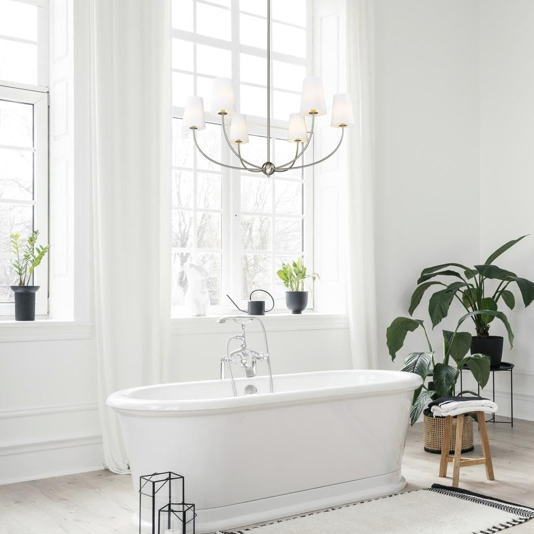 Mirearia stoffen kroonluchter