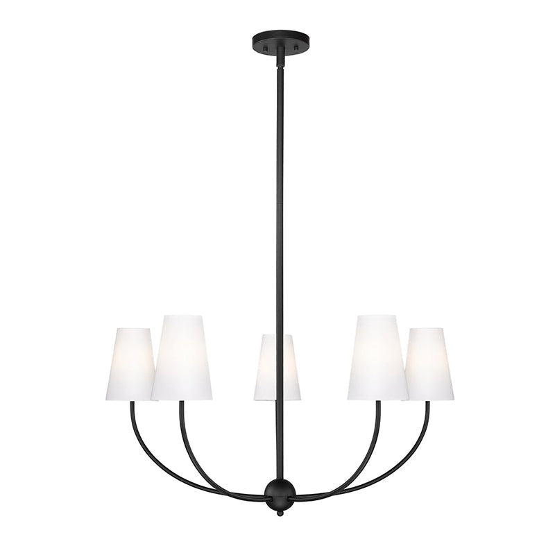 Mirearia stoffen kroonluchter