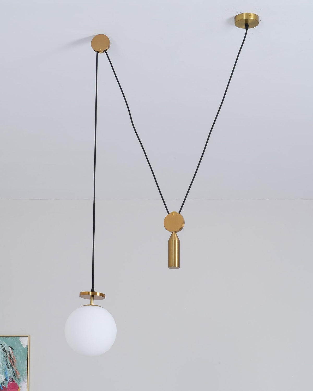 Cirorira Kroonluchter Geometrische Vorm Kunst