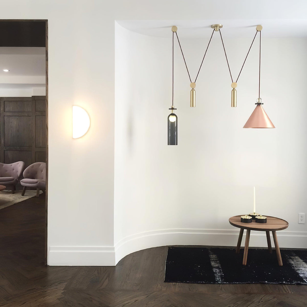 Noro verstelbare hanglamp met meerdere vormen