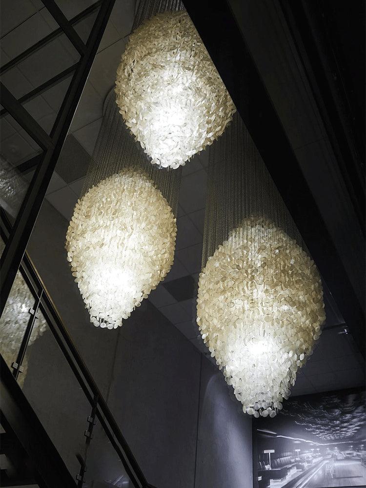 Neloza Coastal Shell Waterfall hanglamp