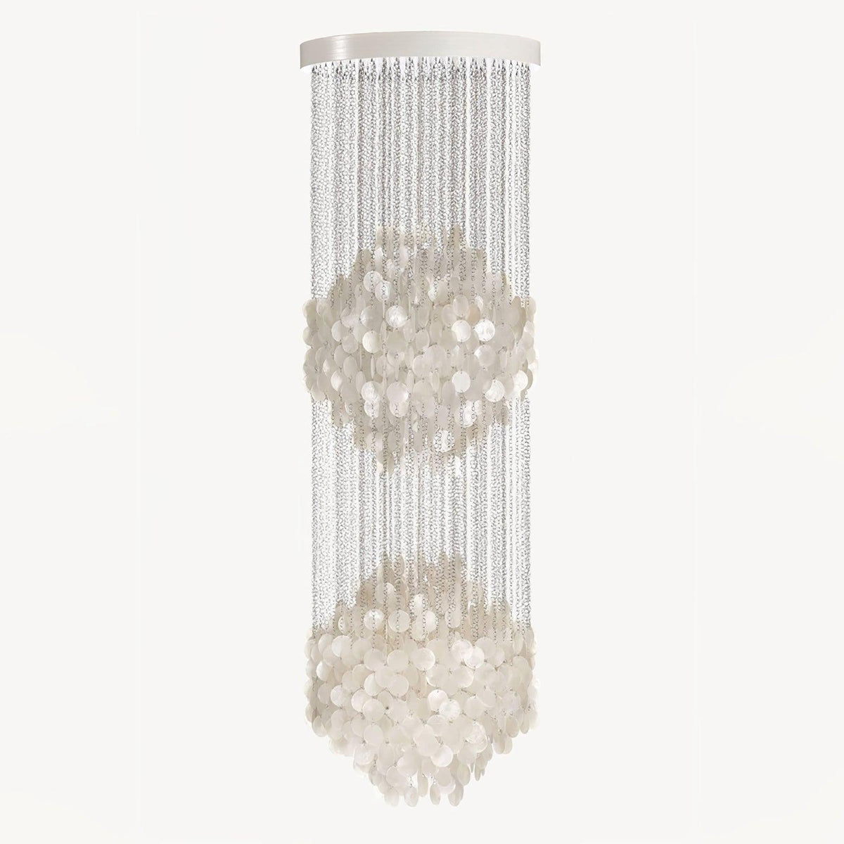 Neloza Coastal Shell Waterfall hanglamp
