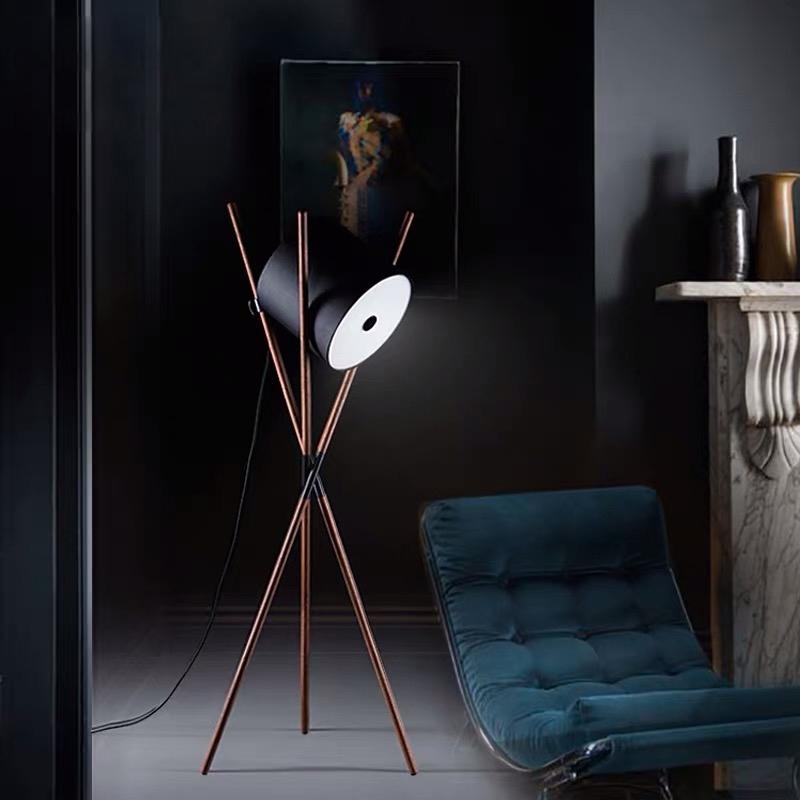 Syloena moderne houten vloerlamp