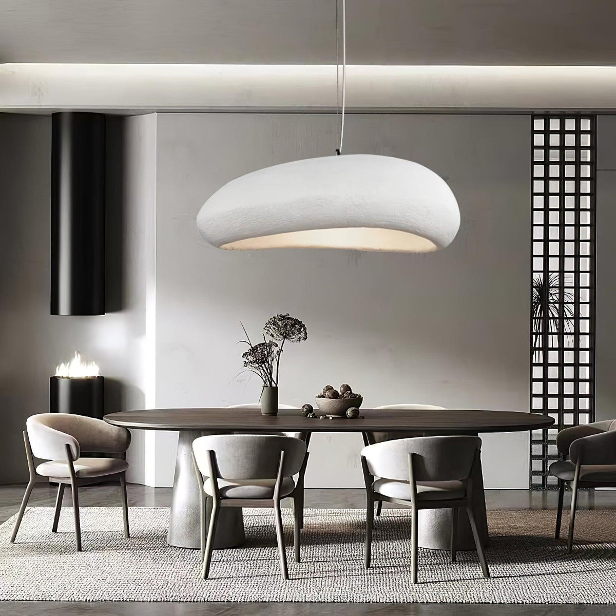 Mino Premium Noordse kunst Cloud hanglamp van kunststof