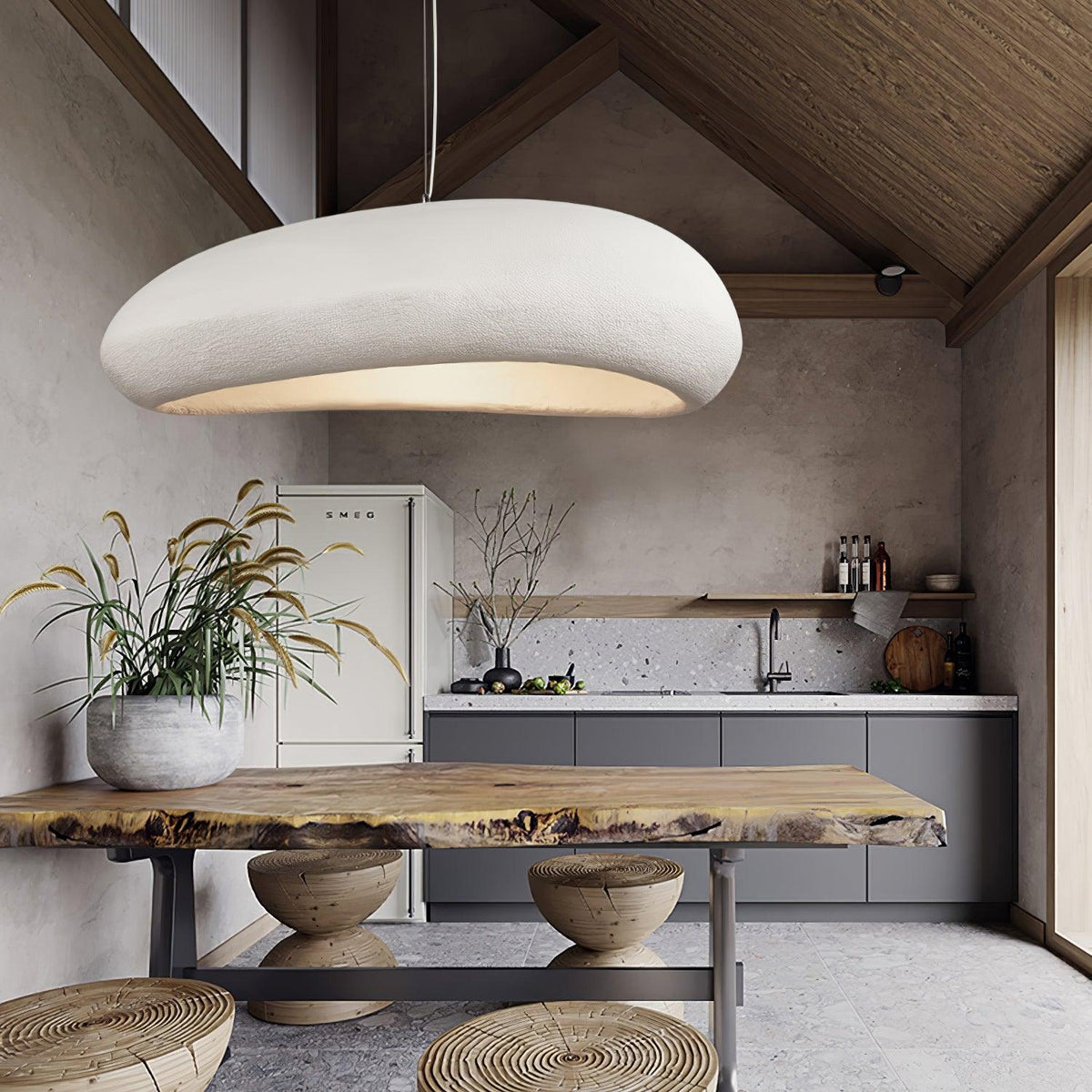 Mino Premium Noordse kunst Cloud hanglamp van kunststof