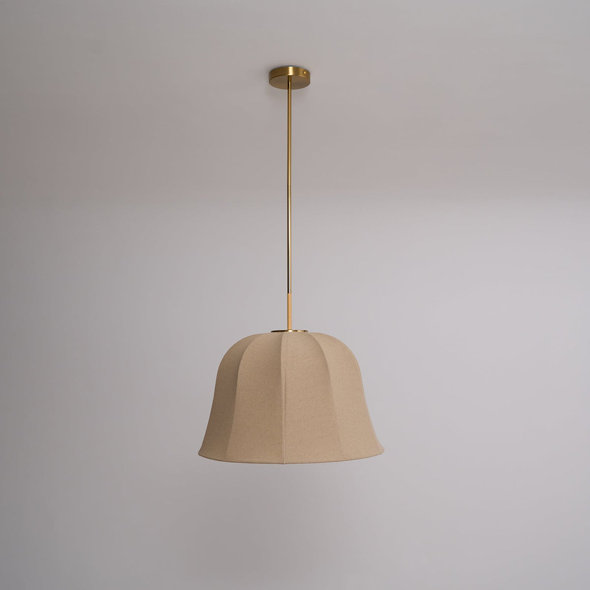 Fioalielle Vintage hanglamp van Linnen in Beige