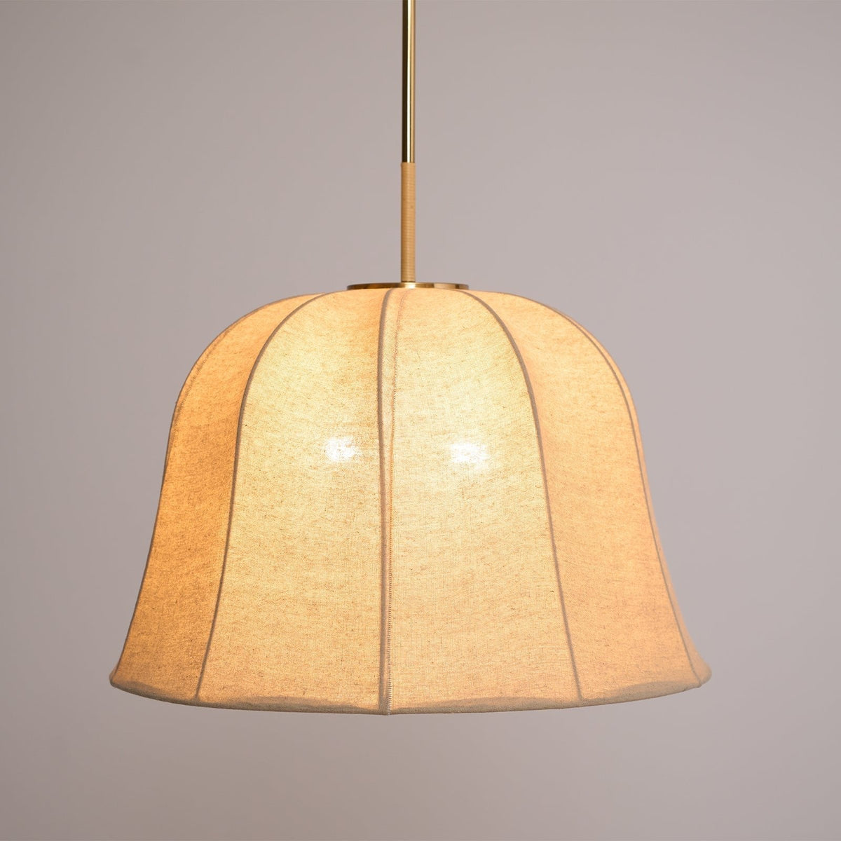Fioalielle Vintage hanglamp van Linnen in Beige