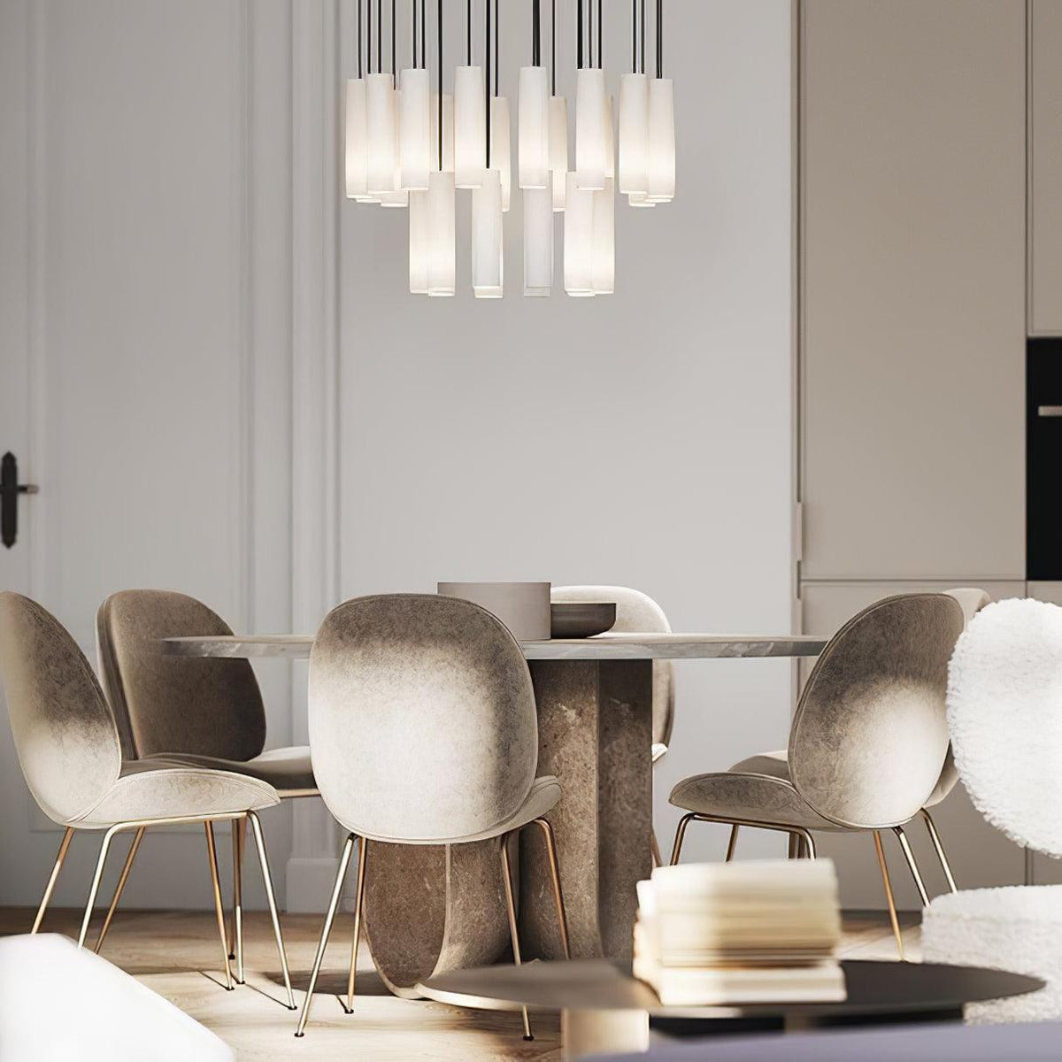 Lunexi cluster Albast Hanglamp