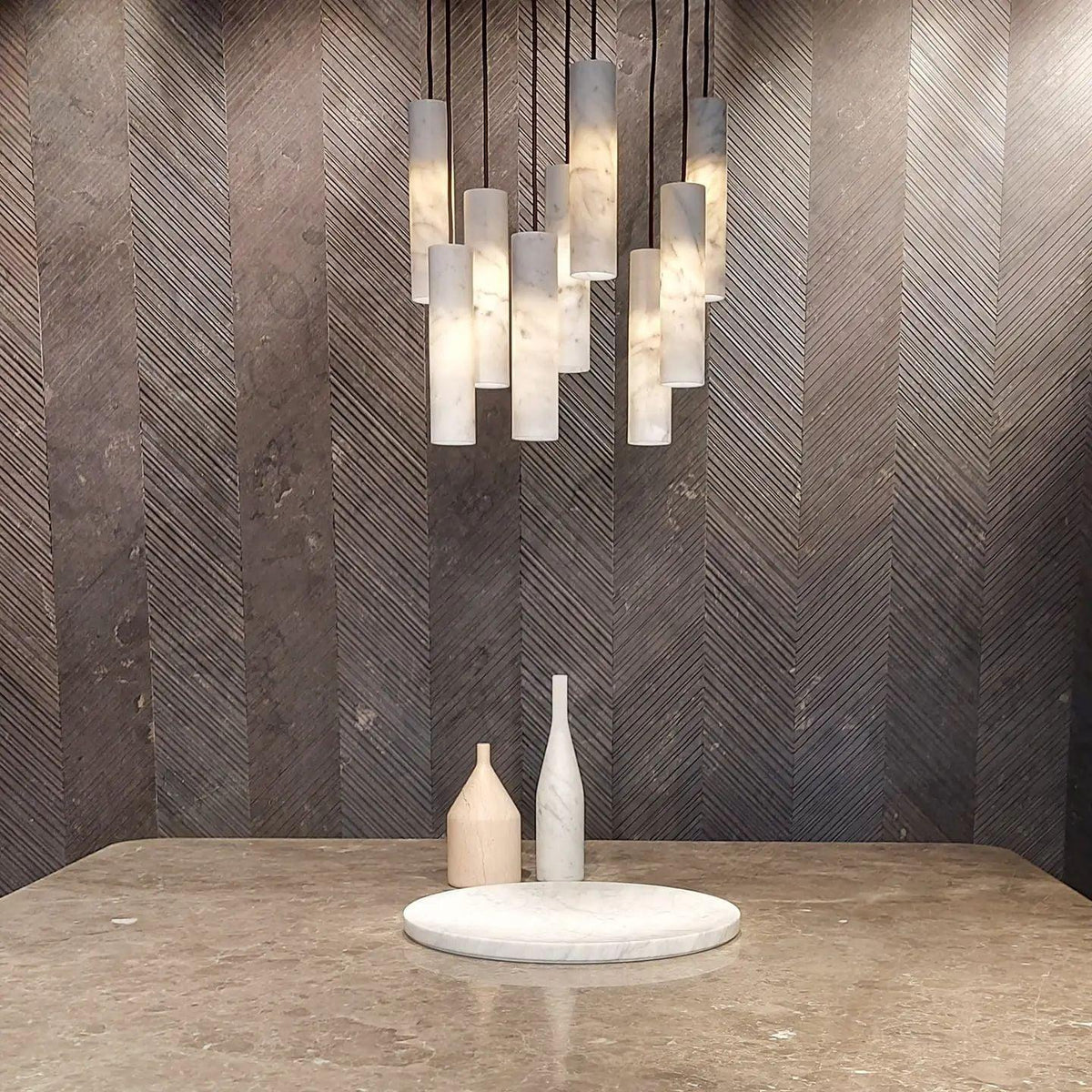 Lunexi cluster Albast Hanglamp