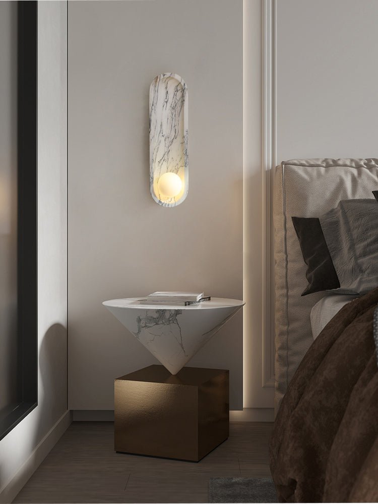 Pith elegante wandlamp van metaal