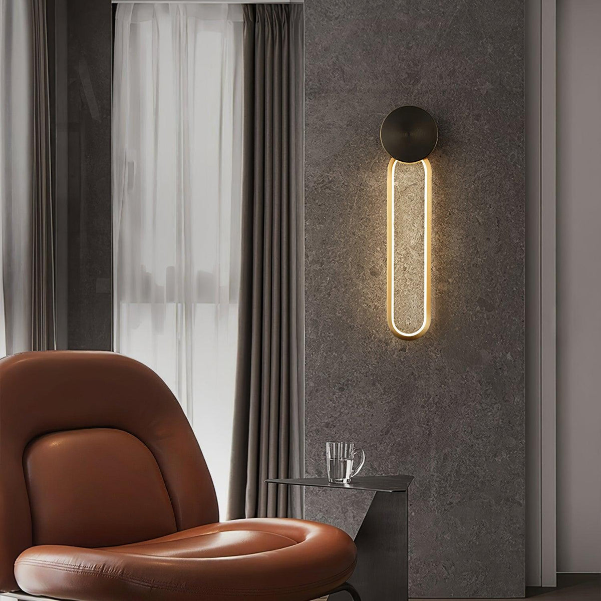 Ervenir minimalistische wandlamp