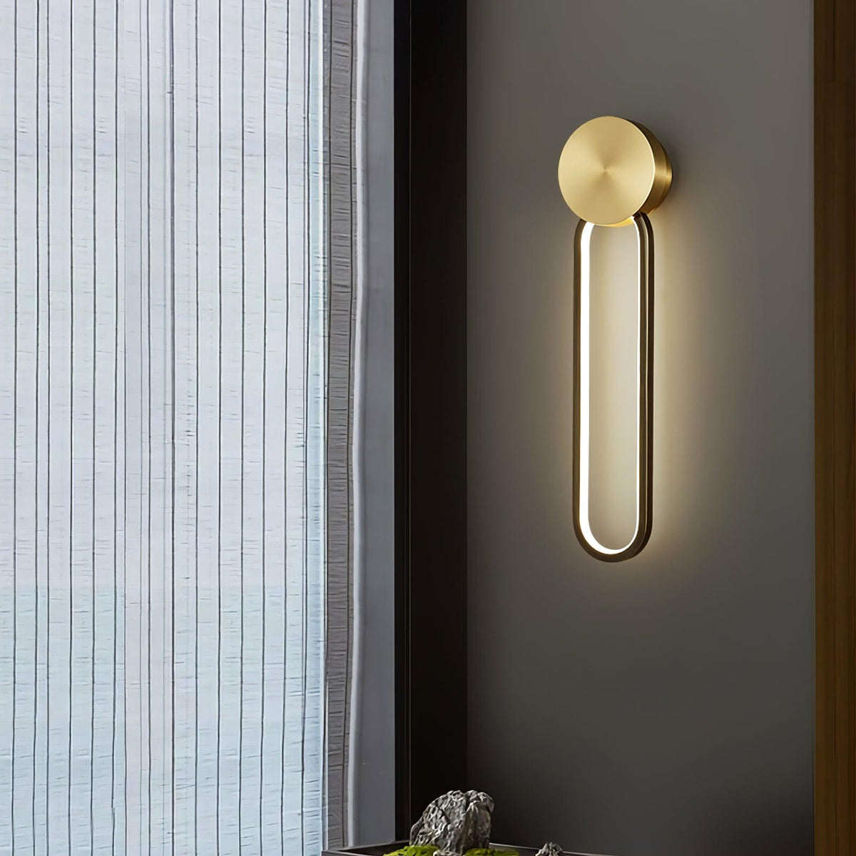 Ervenir minimalistische wandlamp